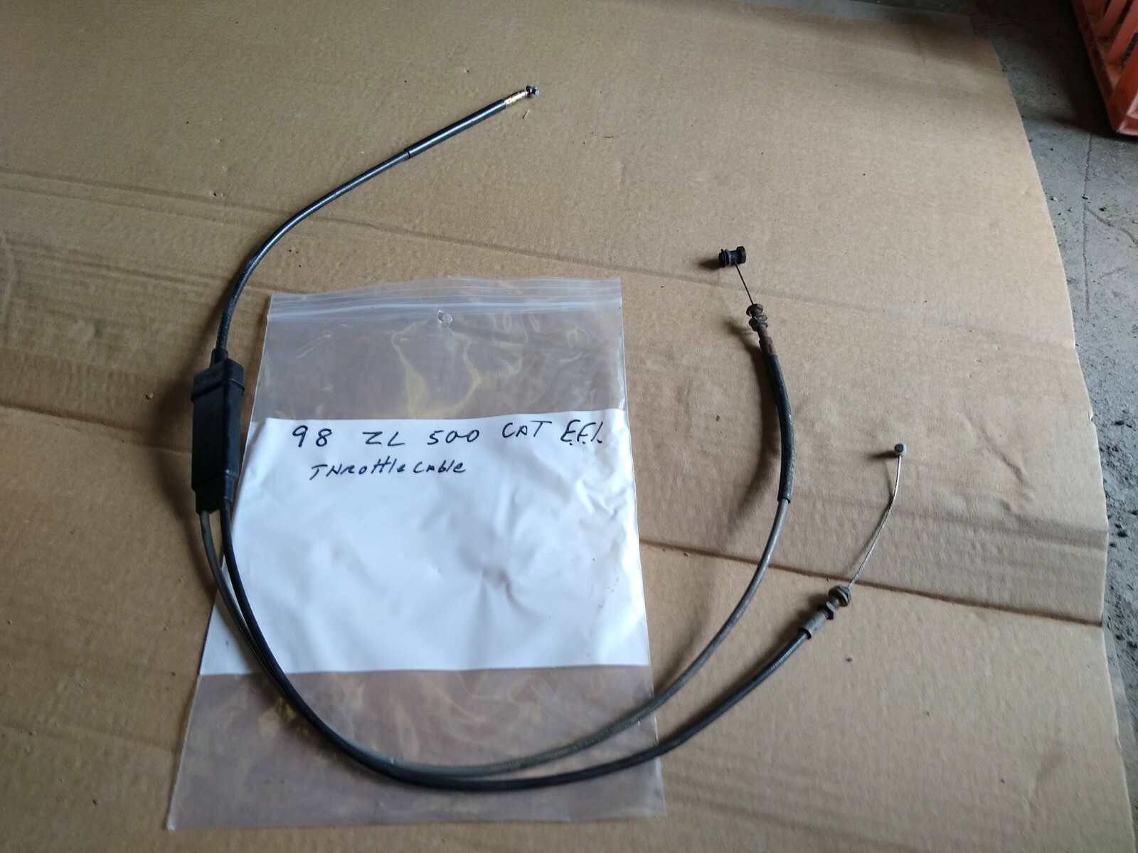 1998 Arctic cat zl 500 efi throttle cable