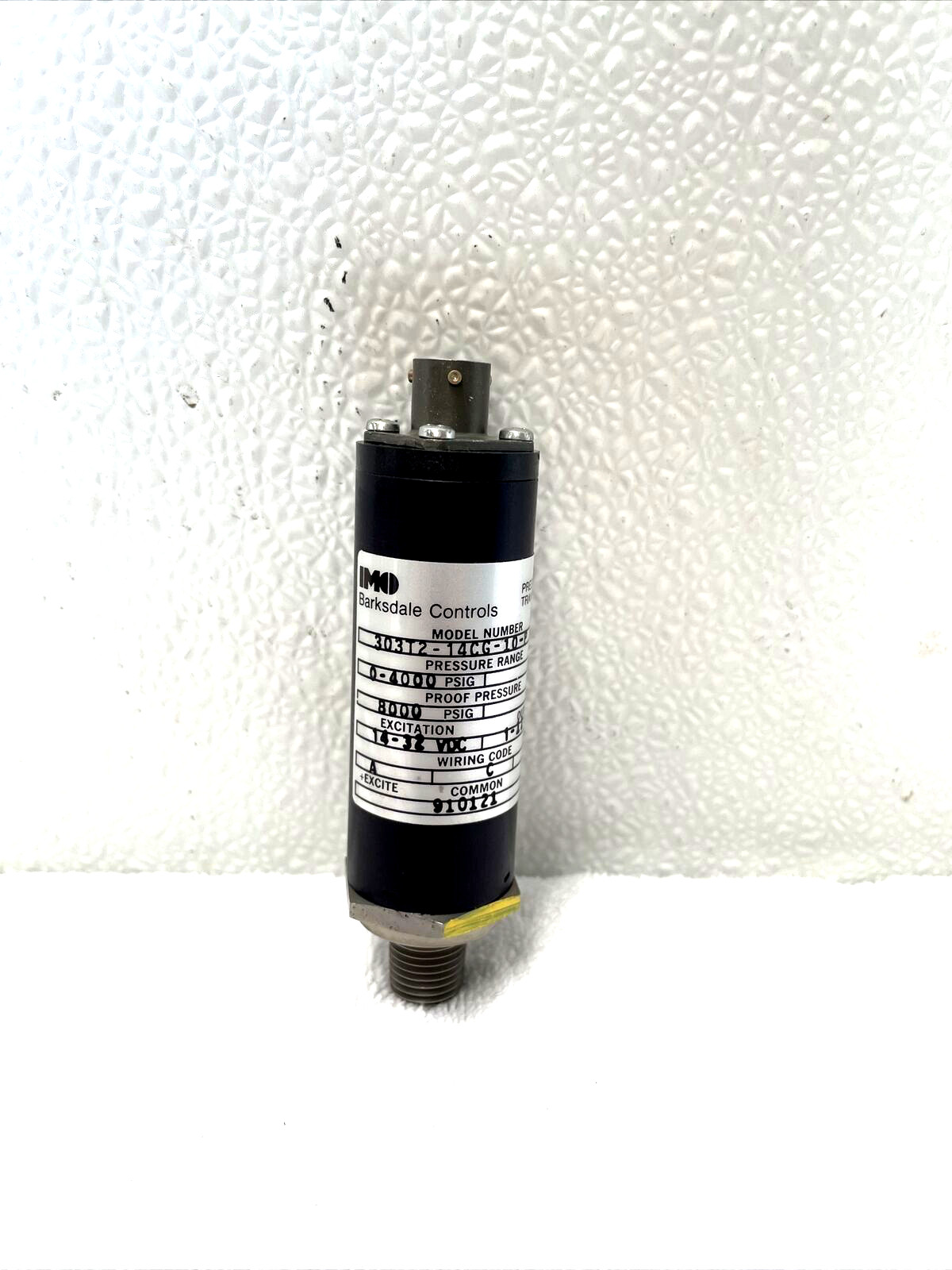 Imo Barksdale Controls 303T2-14CG-10-P Pressure Transducer