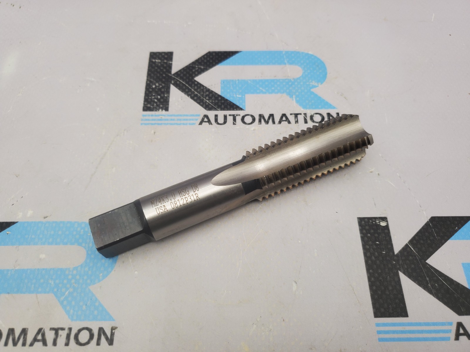 M24 X 3.0 HSG D8 Plug Tap 4 Straight Flute