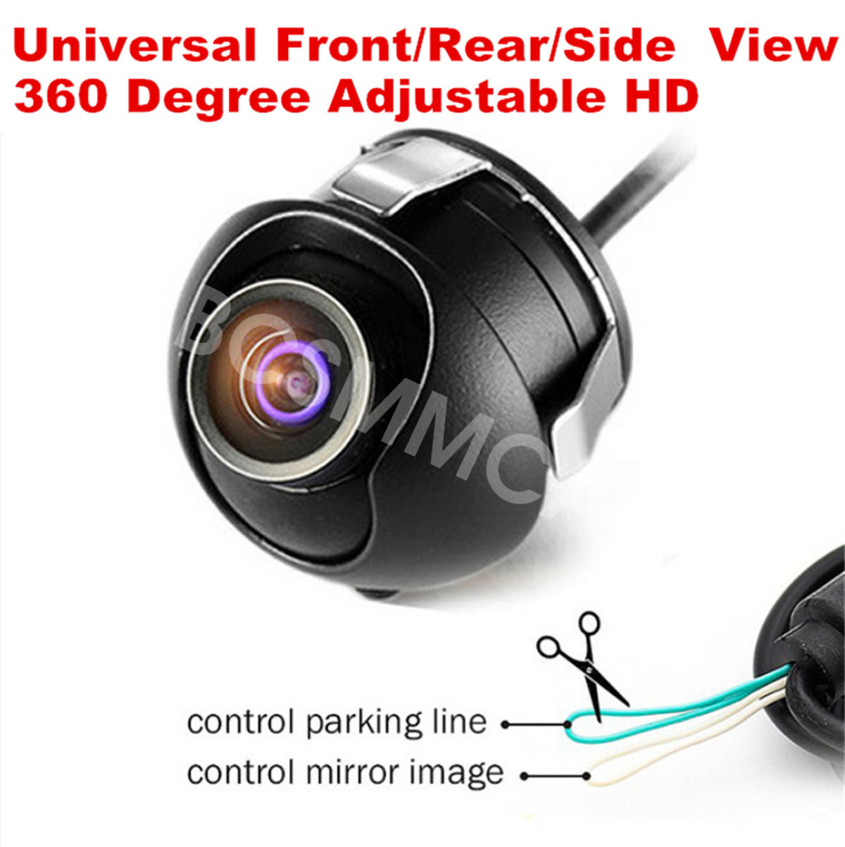 Car HD Backup Camera Reverse Parking Cam Left Right Rear Front View 360 Degree