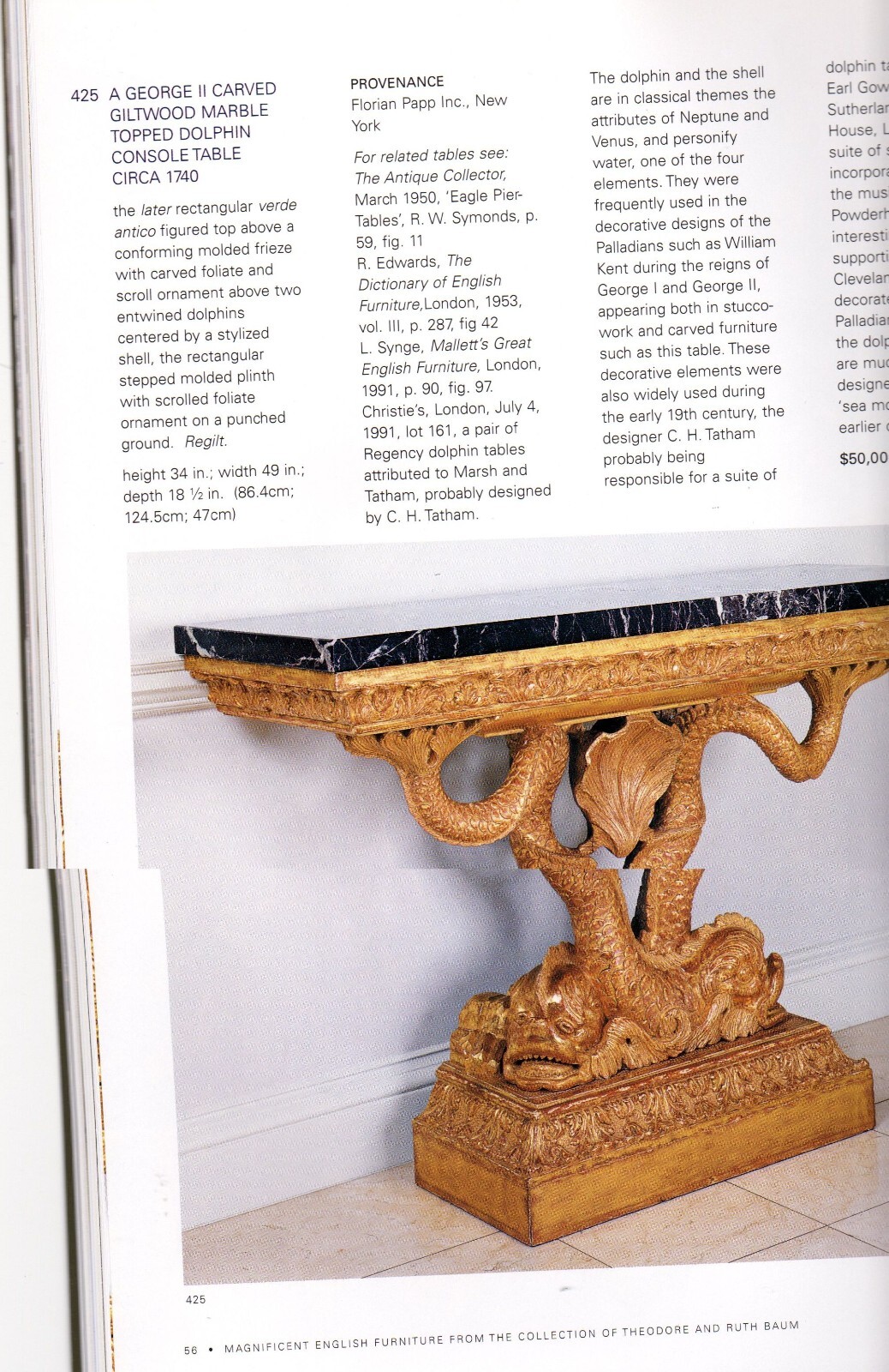 Sotheby’s Magnificent English Furniture of Theodore & Ruth Baum 2004