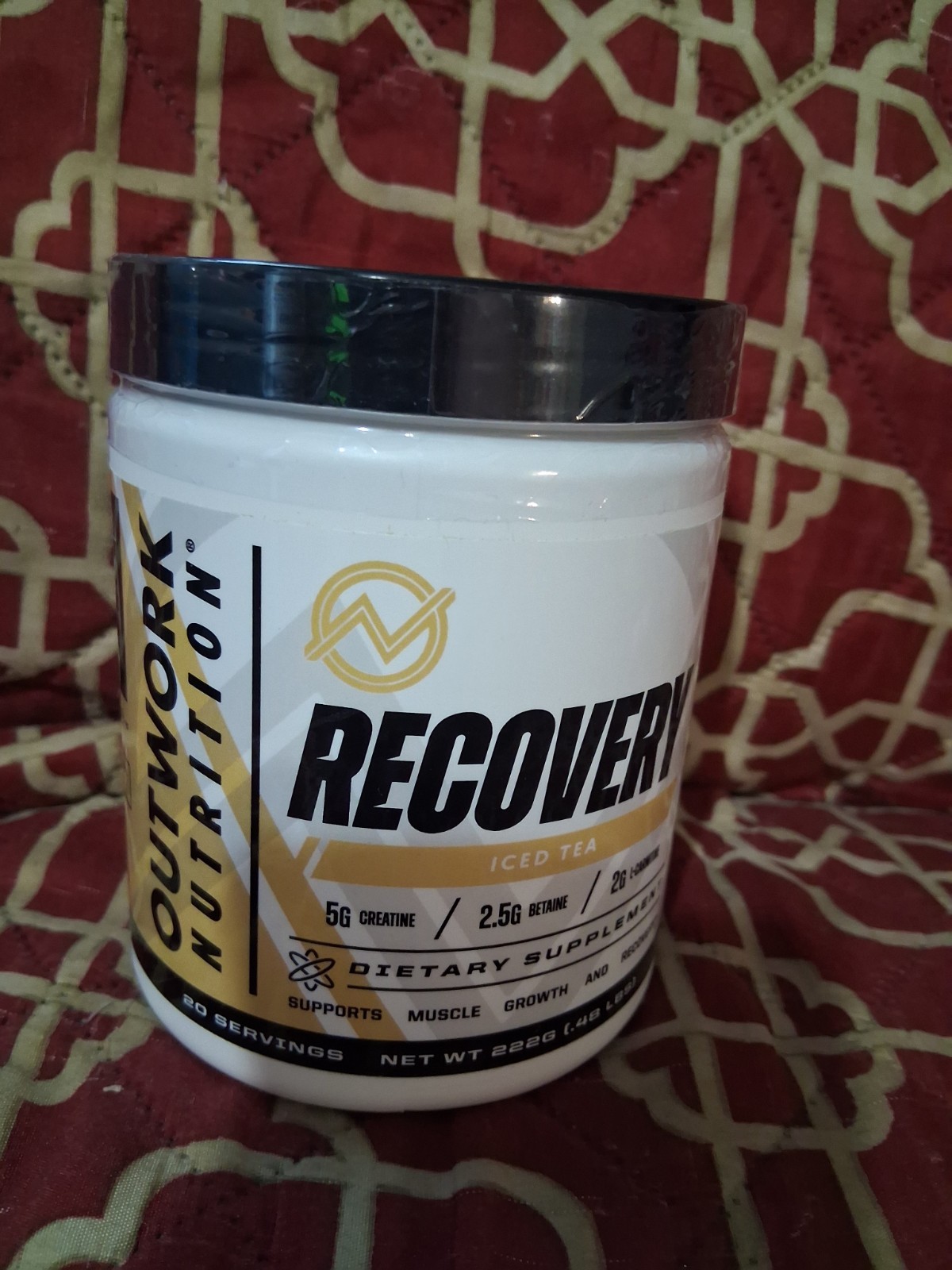 Outwork Nutrition Post Workout Recovery Powder  Creatine Monohydrate, KSM66 A...
