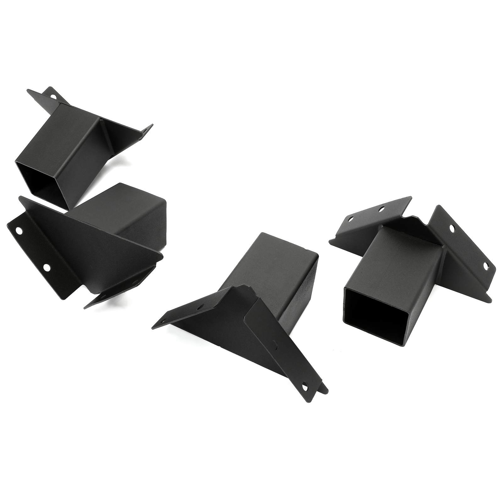4 Pack Compound Angle Heavy Duty Deer Elevator Brackets Tree Stand Powder coated