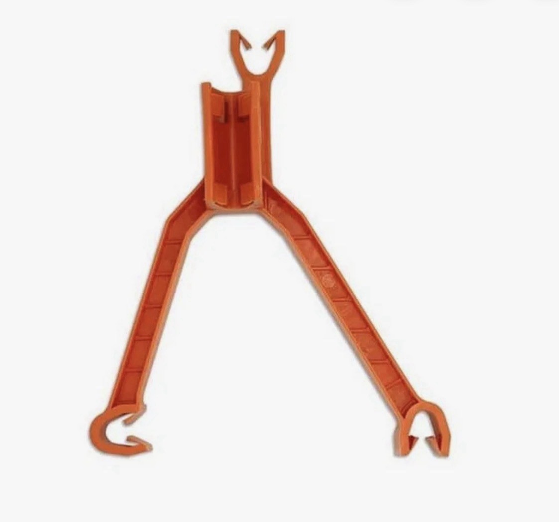 AccuFooting Footing Rebar 16" V-Brace Concrete Footing System (36 Pack)