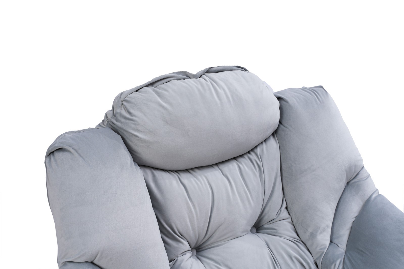 Living Room Chairs Modern Cotton Fabric Lazy Chair, Accent Contemporary