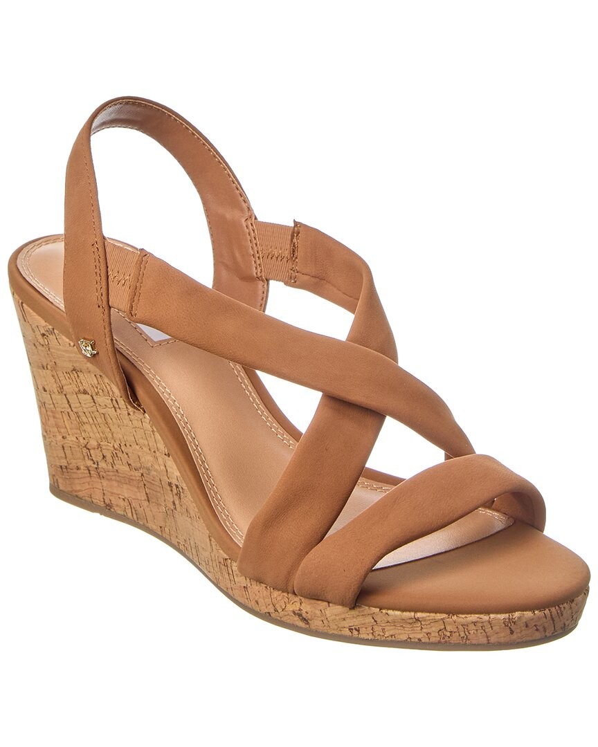 Dune London Kamies Leather Wedge Sandal Women's