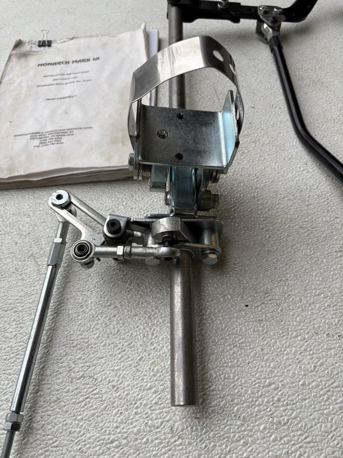 MPS handicap driver hand controls