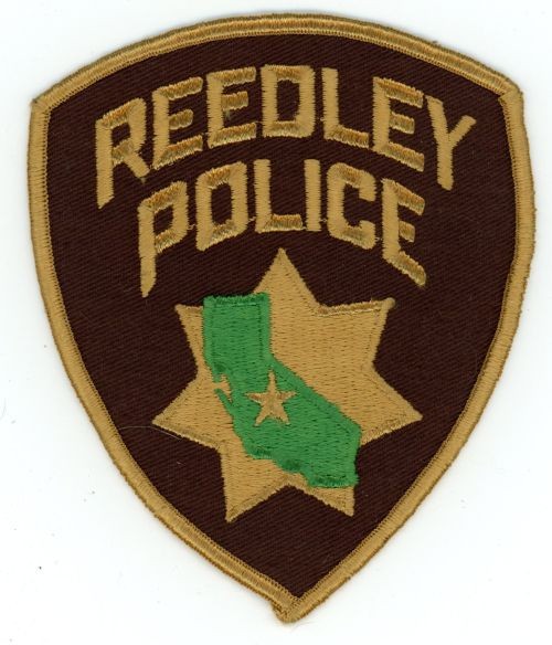 CALIFORNIA CA REEDLEY POLICE NICE SHOULDER PATCH SHERIFF