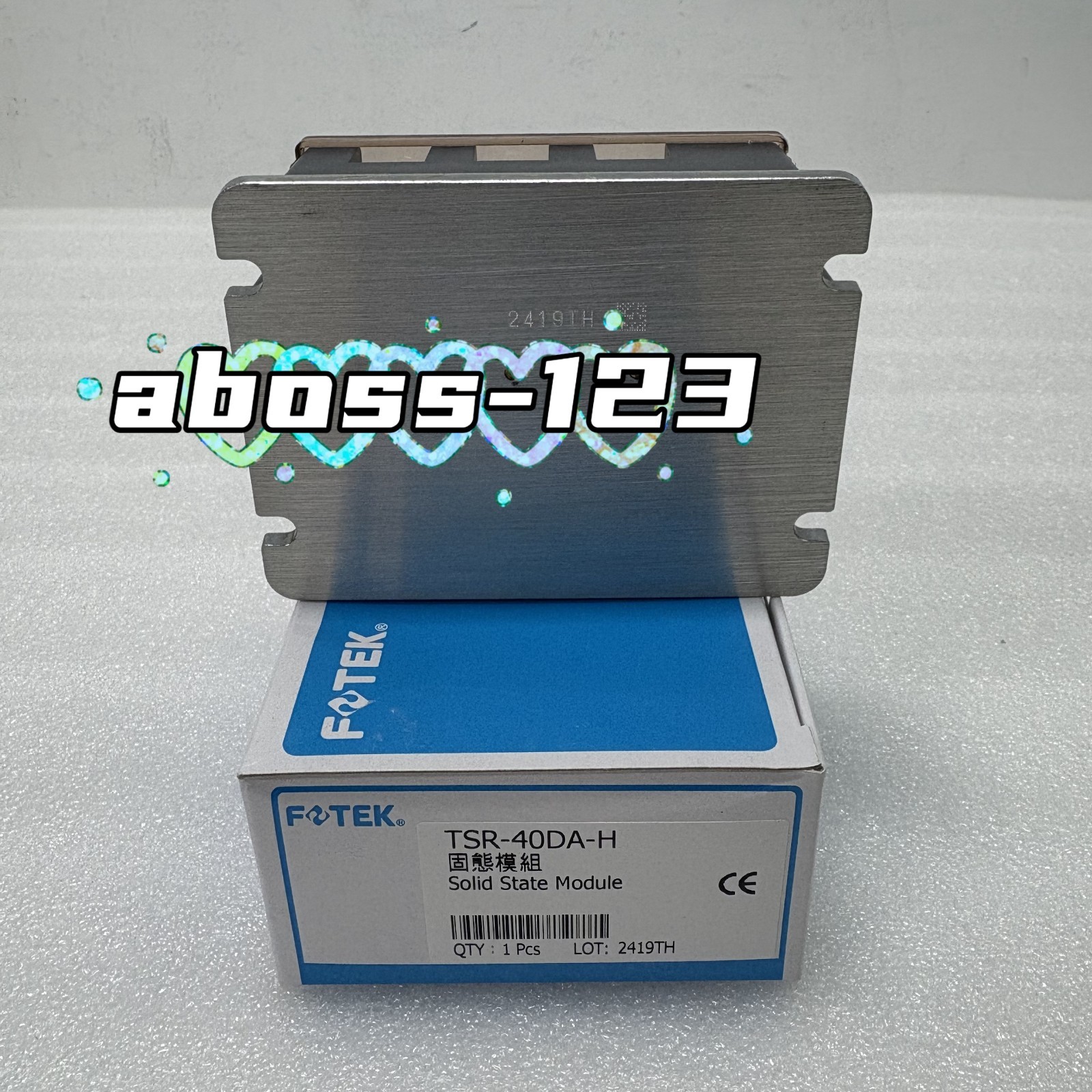 FOTEK TSR-40DA-H Solid state relay#1pcs New In Box