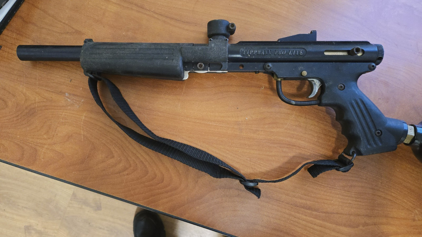 Tippmann Pro-Lite Vintage Paintball Marker Tested Working Condition. Collectible