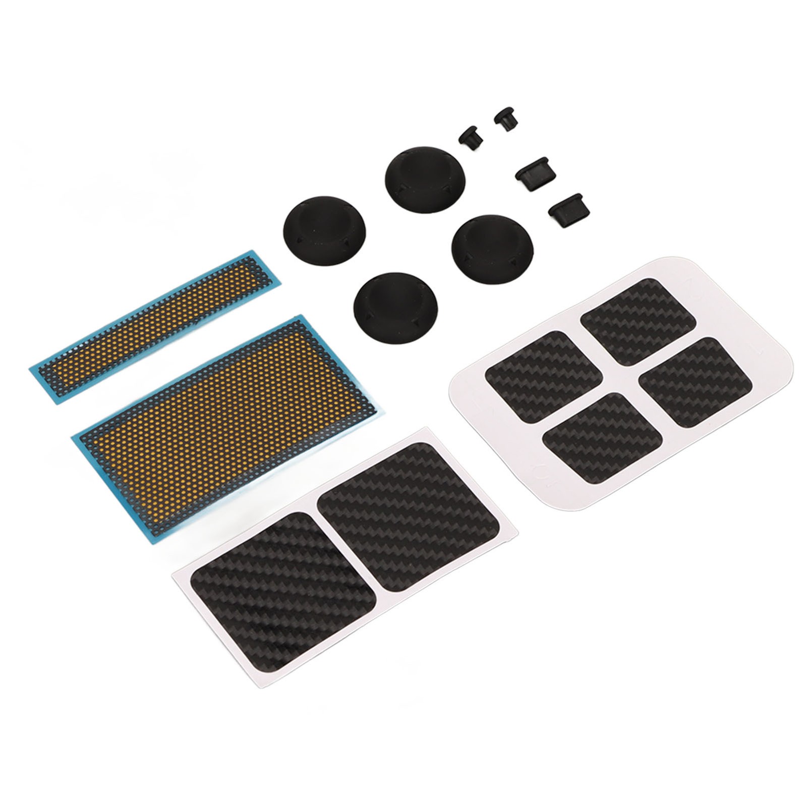 Game Console Protection Kit Stickers Dust Screen Dust Plug Joystick Cap Game