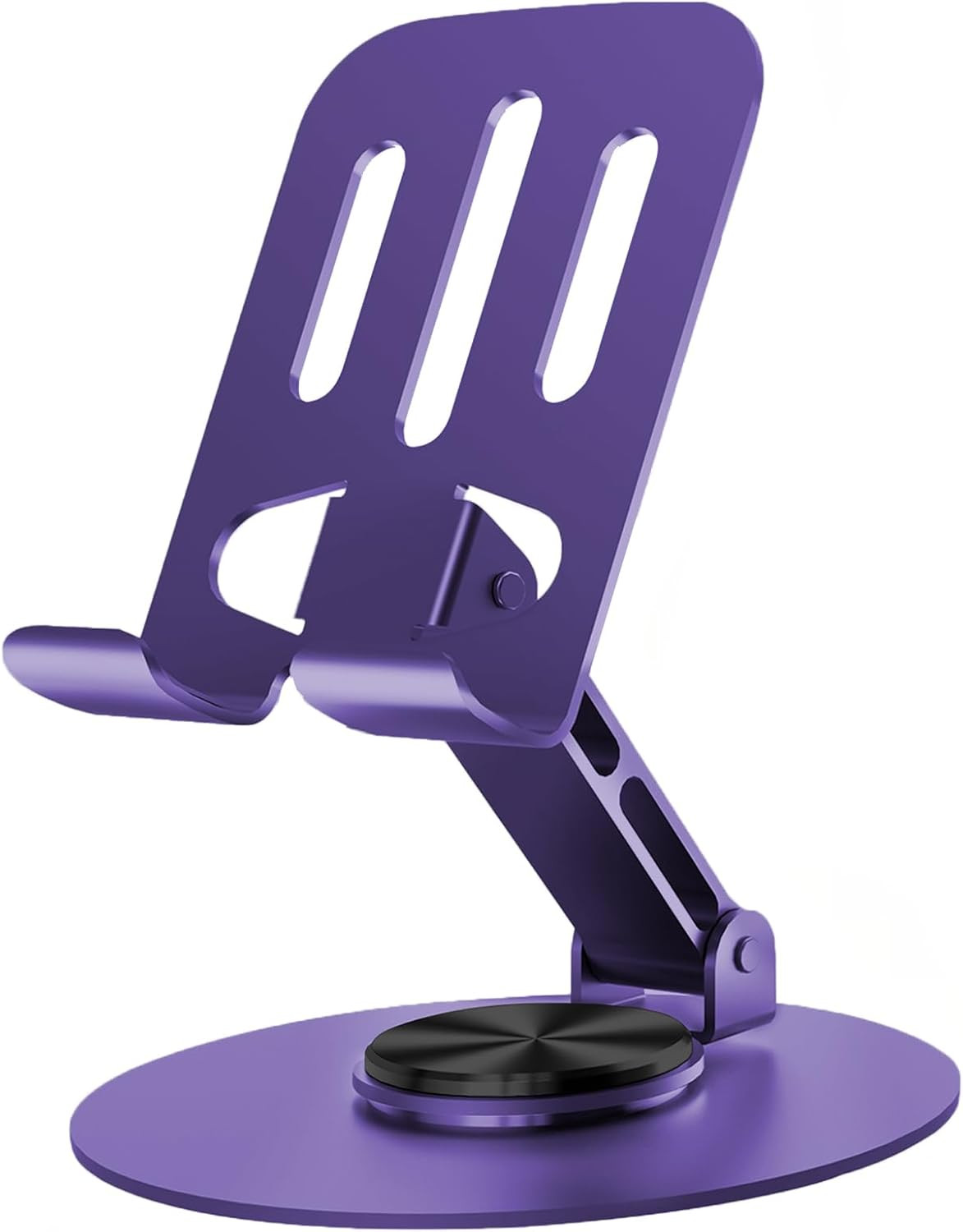 Universal Metal Cell Phone Stand, Multi-Angel Adjustable 360° Rotation Non-Slip