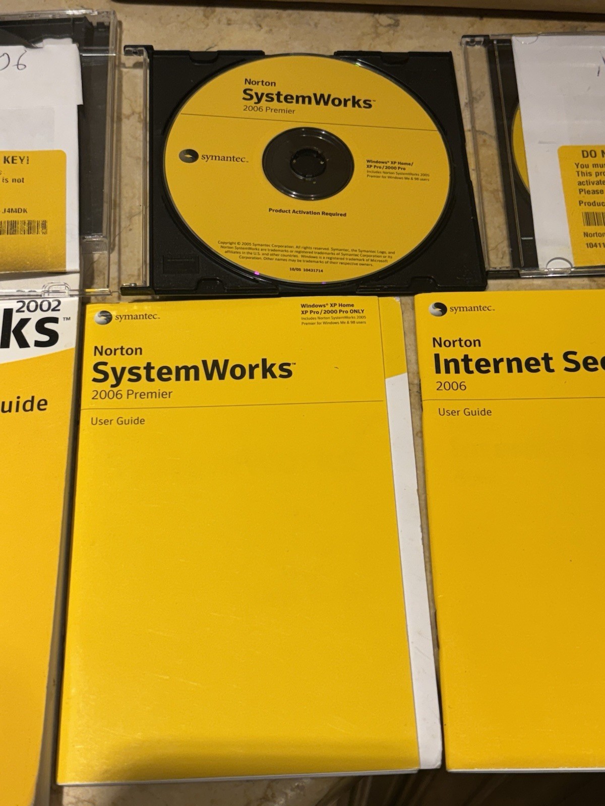 Norton Cd Soft Ware Virus Lot Rare