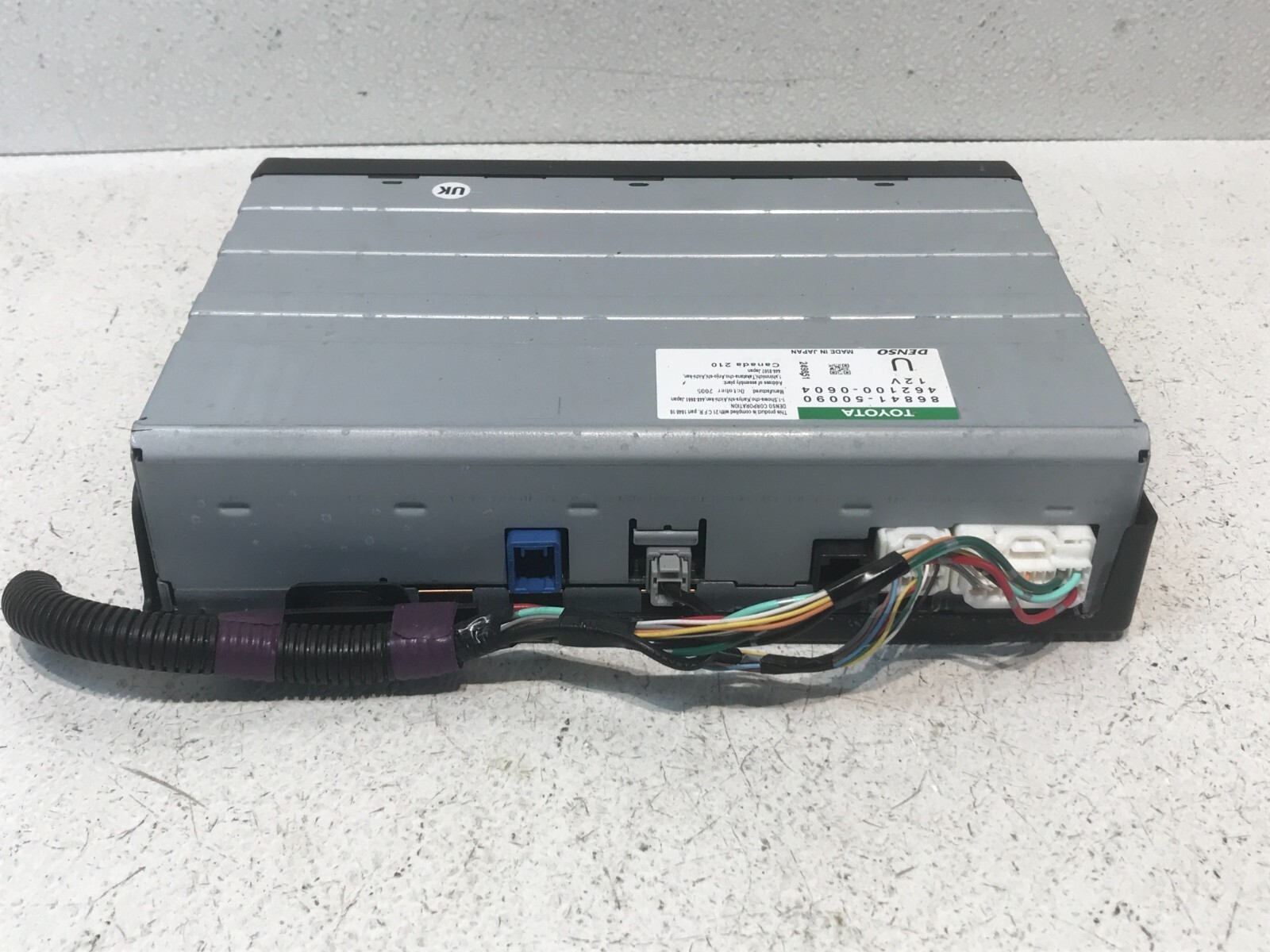2006 Highlander Navigation GPS Map Drive Computer OEM 86841-50090
