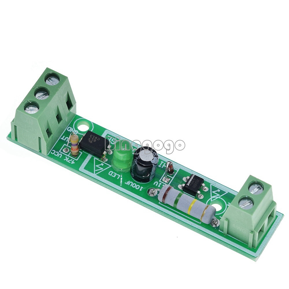 1/3/8 Channel Bit AC 220V Optocoupler Insulation Module Board Adaptive For PLC