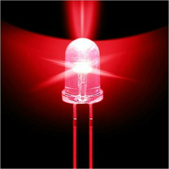200pcs F5 5mm RED Round Superbright LED Light LED lamp NEW Z3