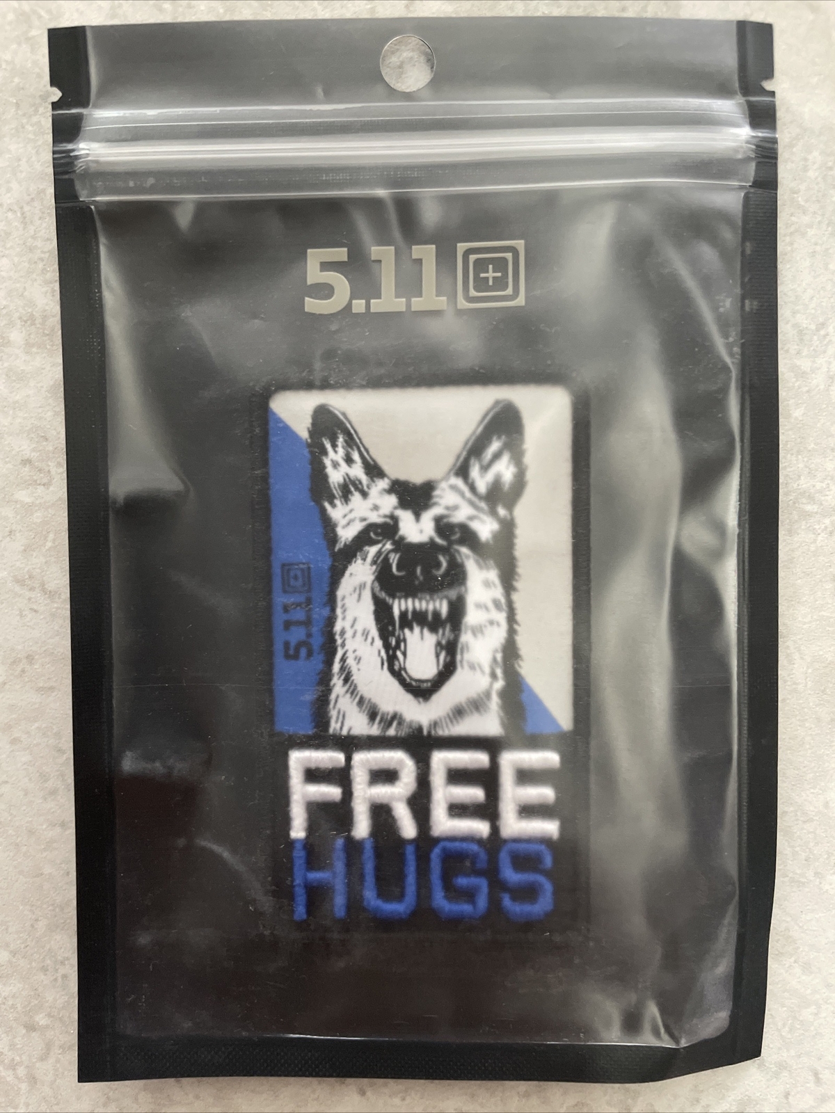 *BRAND NEW* 5.11 TACTICAL FREE HUGS PATCH POLICE K9 THIN BLUE LINE “FREE HUGS”