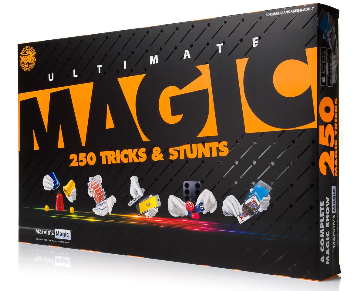 Marvin's Magic Ultimate Magic 250 Tricks & Stunts Set [MMJMMB5713]