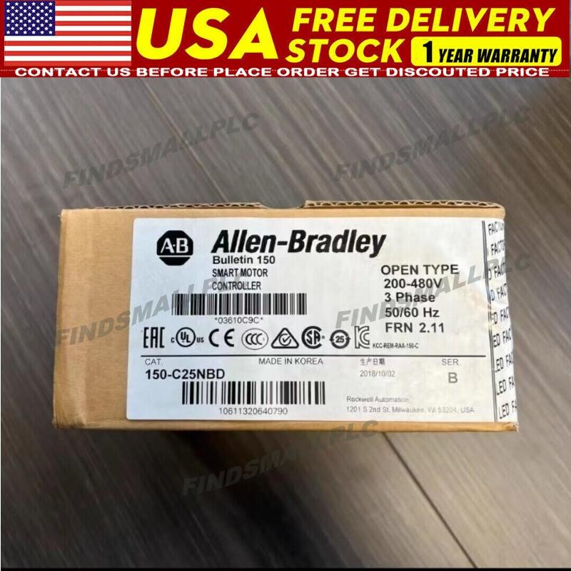 New AB 150-C25NBD 150-C25NBD Smart Motor IN BOX Controller US Free Tax