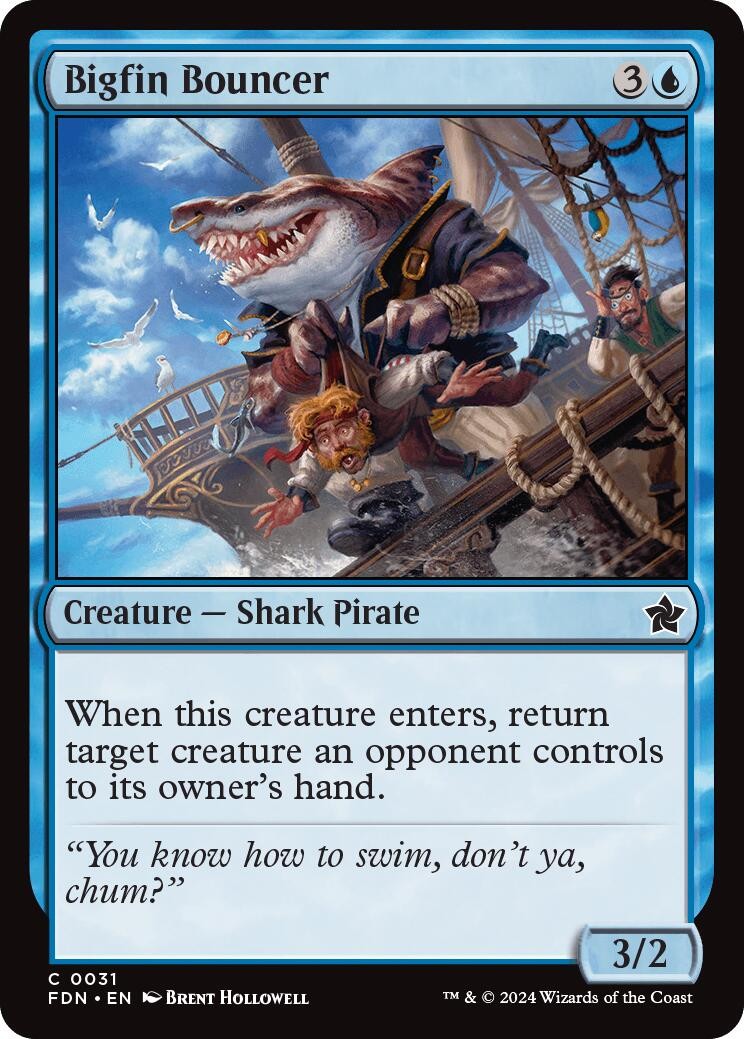 Bigfin Bouncer Foundations 31