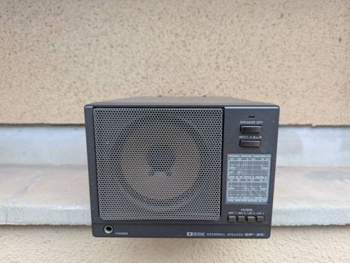 ICOM SP-20 External Communications Speaker Ham Radio Accessory Untested Japan