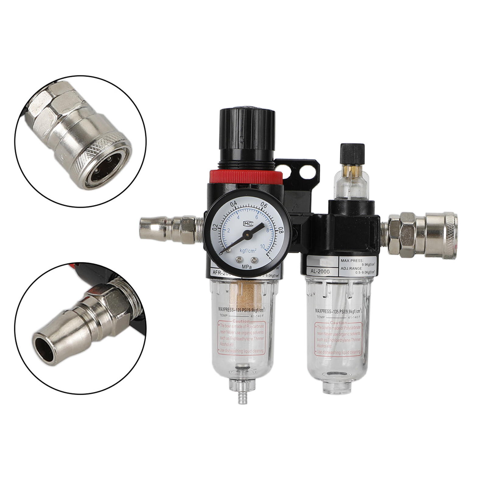 AFC2000 Air Compressor Filter Tool Reduce Valve Regulator Oil Water Separator B9