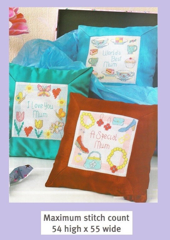 TO MOM CARDS    CROSS STITCH PATTERN ONLY   EK - UQ