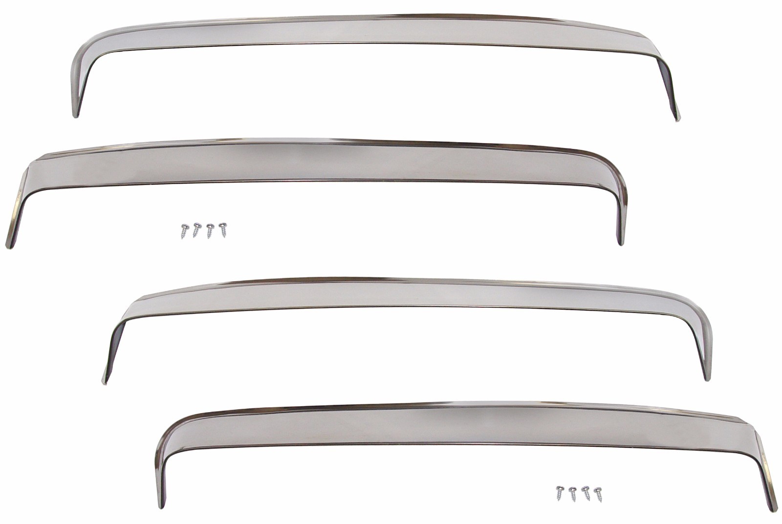 1949 1950 1951 1952 CHEVROLET STYLELINE DELUXE PONTIAC 4 DR SEDAN VENTSHADES*