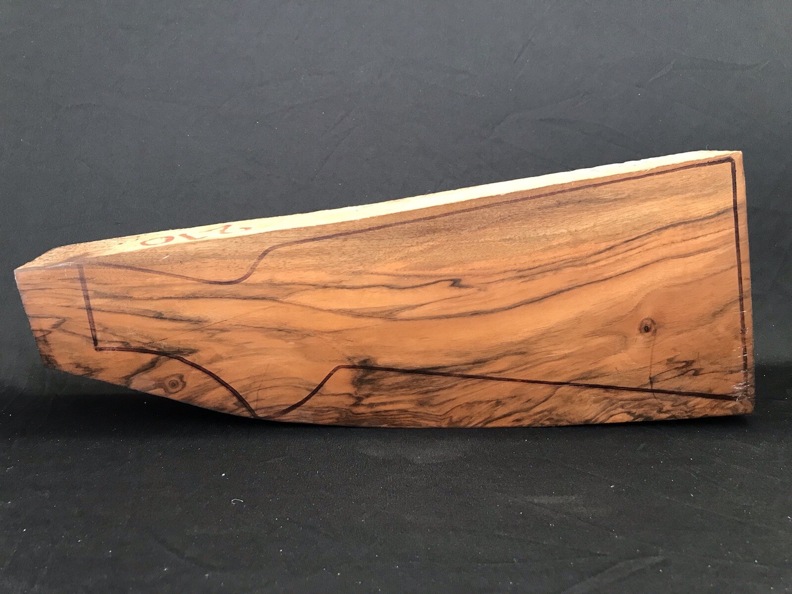 California English Walnut Shotgun Blank-2 Piece AAA