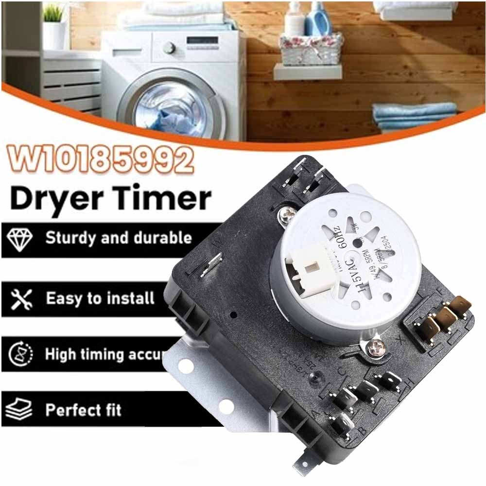 W10185992 WPW10185992 Dryer Timer Replacement for 4441883, 1481708
