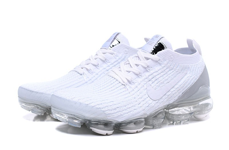 NEW Nike Air VaporMax Flyknit 3 White-Air cushion-WoMen's shoes