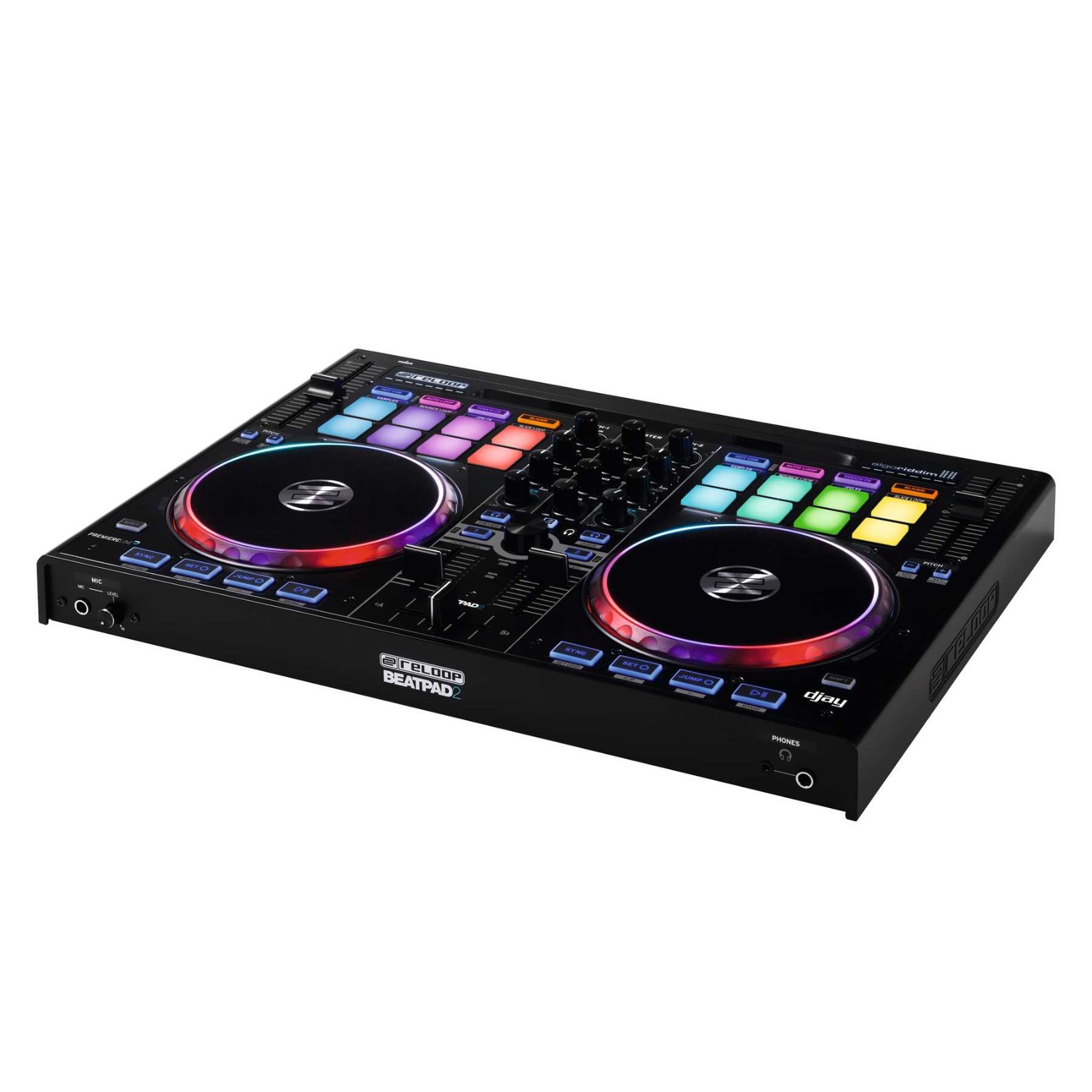 Reloop Beatpad 2 Channel DJ Controller: Made for iPad, Android/Mac