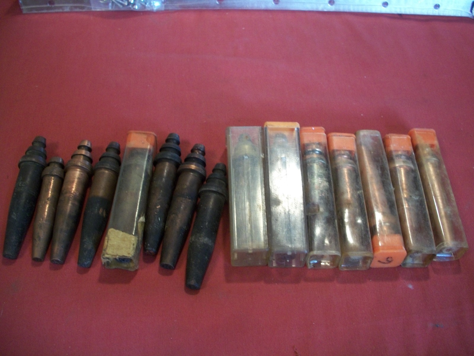 Arco Torch Tip Lot of 15 Assorted pcs, New & Used