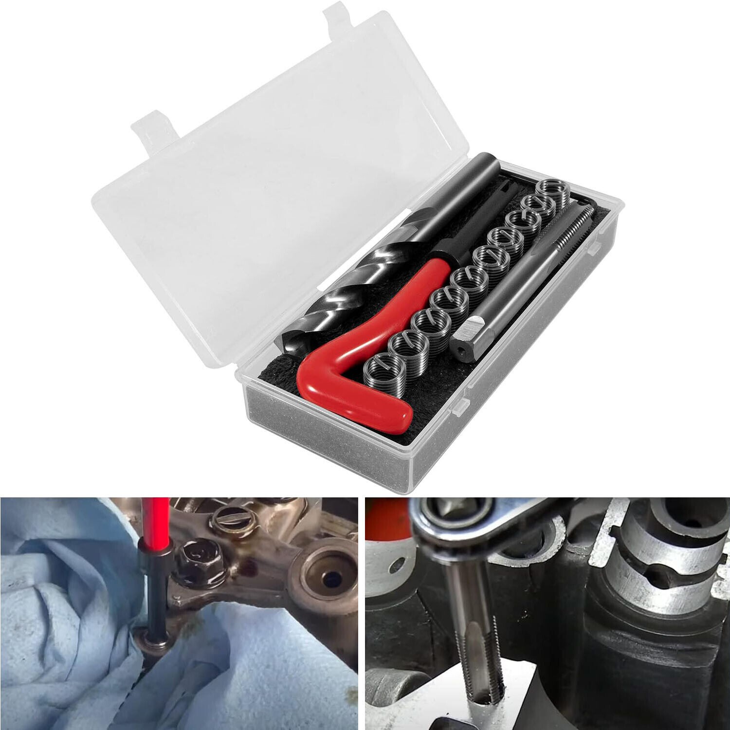 For Honda Toyota 1420 Engine Cylinder Head Bolt Repair Tool Kit M11.5mm x 1.5