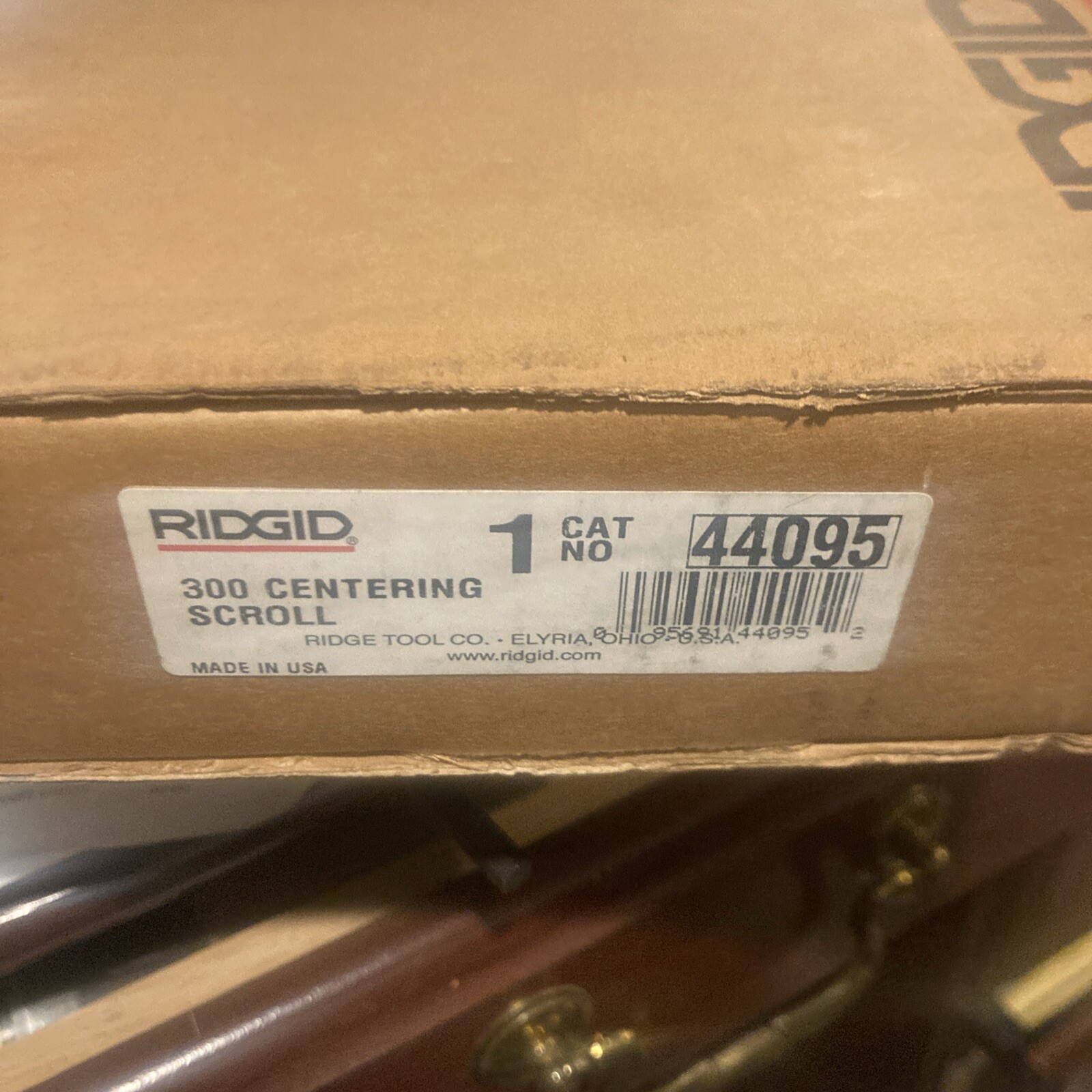 Ridgid 300 Pipe Threader Scroll for Rear Chuck Model 44095  New Condition