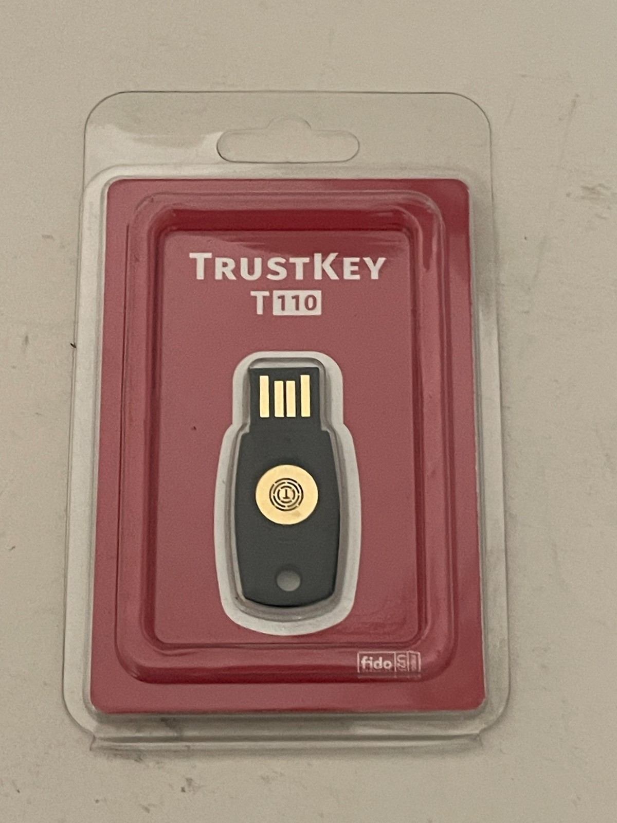 FIDO Security Key TrustKey T110 FIDO2 U2F Two Factor Authentication USB Key Type
