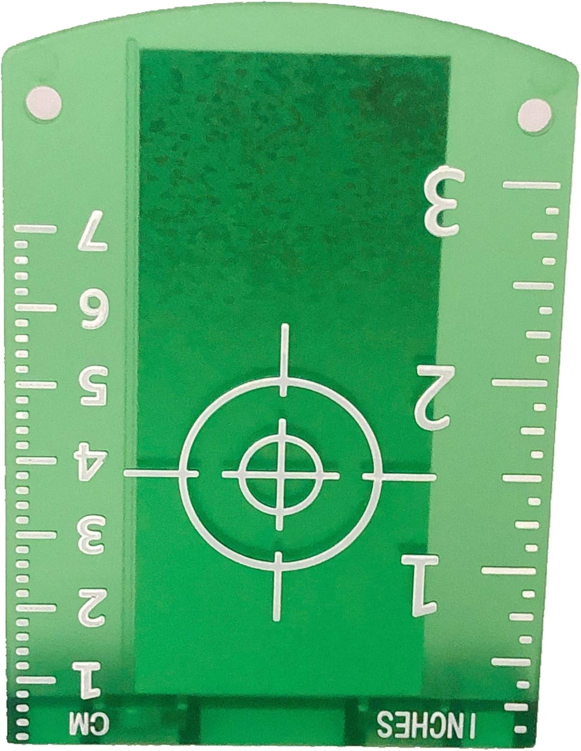 Laser Targets, 2 Pack Magnetic Floor Laser Targets Card Plate for Green Beam