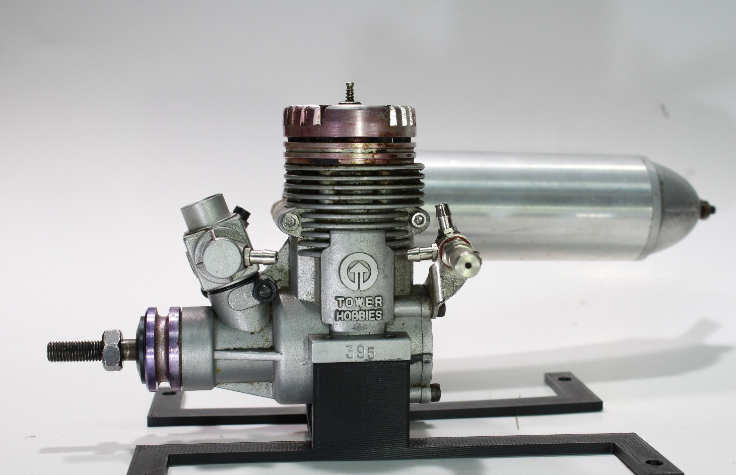 Tower Hobbies Pro .46 Glow Engine Runs Well Video Available Good Compression