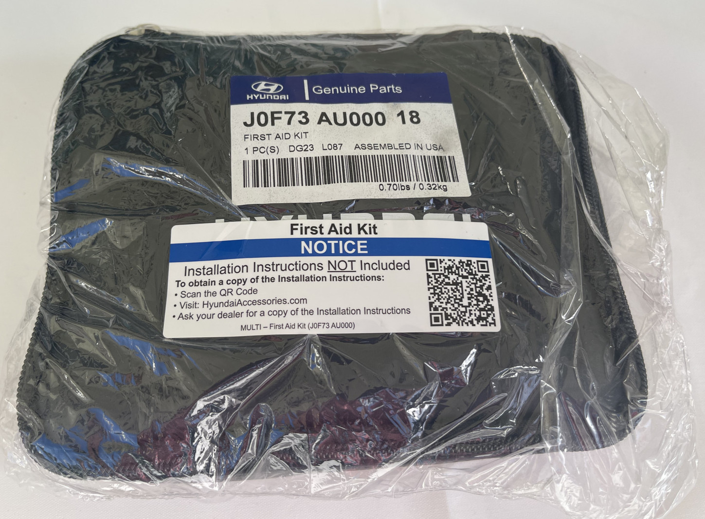 New Hyundai First Aid Kid J0F73 AU000 18
