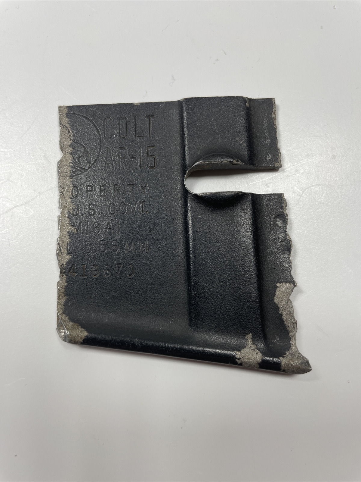 De-Milled Military Rifle Property Of U.S. Government 5.56mm Aluminum Demilled