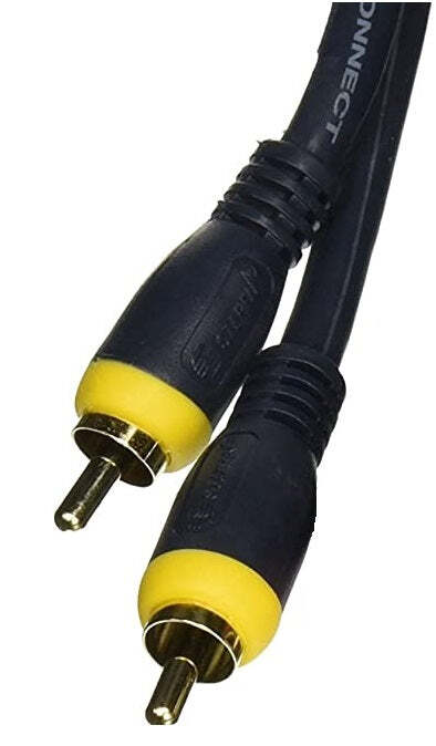 Python SUPERIOR GRADE 6' Home Theater RCA-RCA Video Cable BEST SIGNAL QUALITY