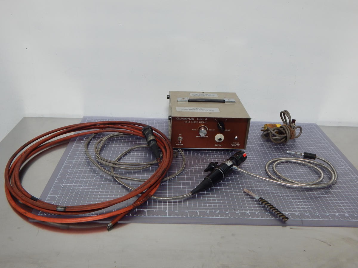 OLYMPUS ILK-4 MH904 IF8S2-30 COLD LIGHT SUPPLY BORESCOPE INSPECTION M2593