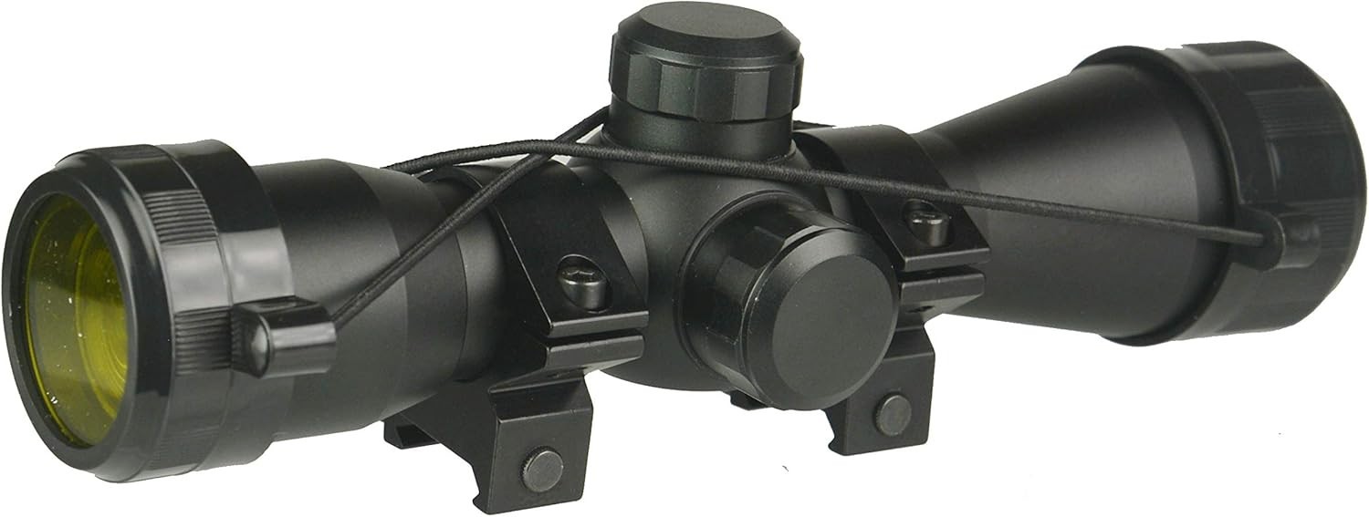 4x32 Compact Crossbow Scope with Multiple Range Reticle for Precision Hunting