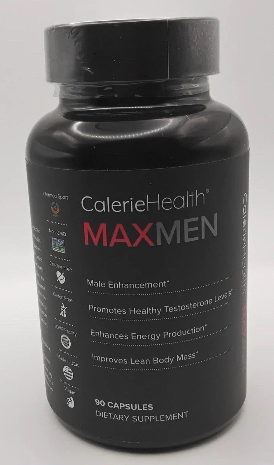 CalerieHealth MaxMen Supplement Exp 01/27 Free Shipping ( NEW)