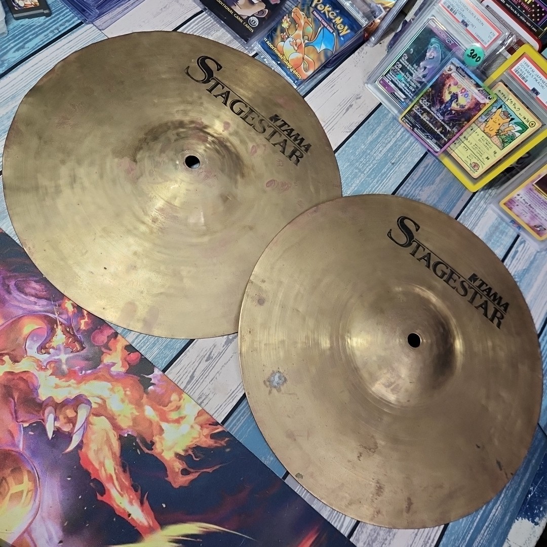TWO Tama StageStar 32 cm Crash Cymbals (HAS SOME BLEMISHES) Cymbal