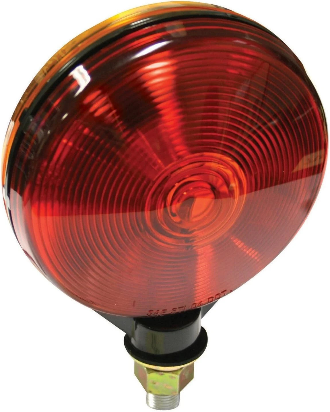 Reese Towpower 73821 Pedestal Mount 4 inch Round Dual Face Light Red Amber - New
