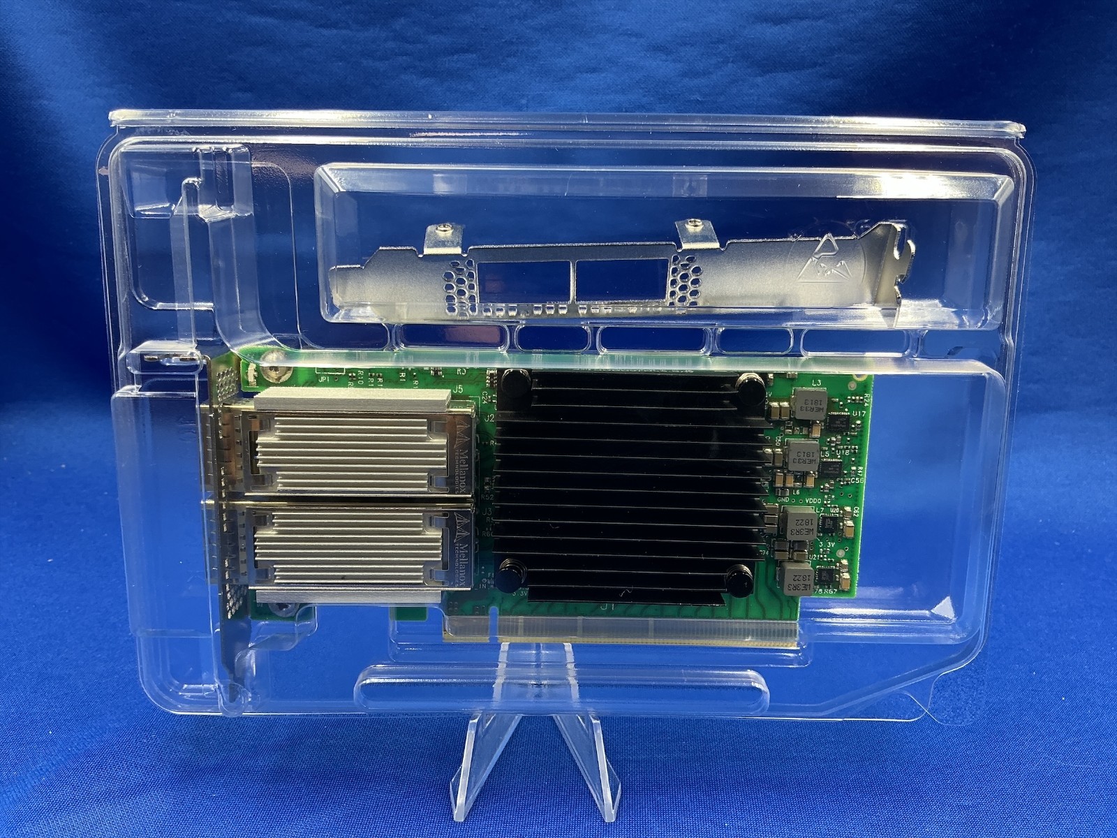 BOTH BRACKET MCX516A-CCAT Mellanox CX516A ConnectX-5 100GbE 2Port QSFP28 Adapter