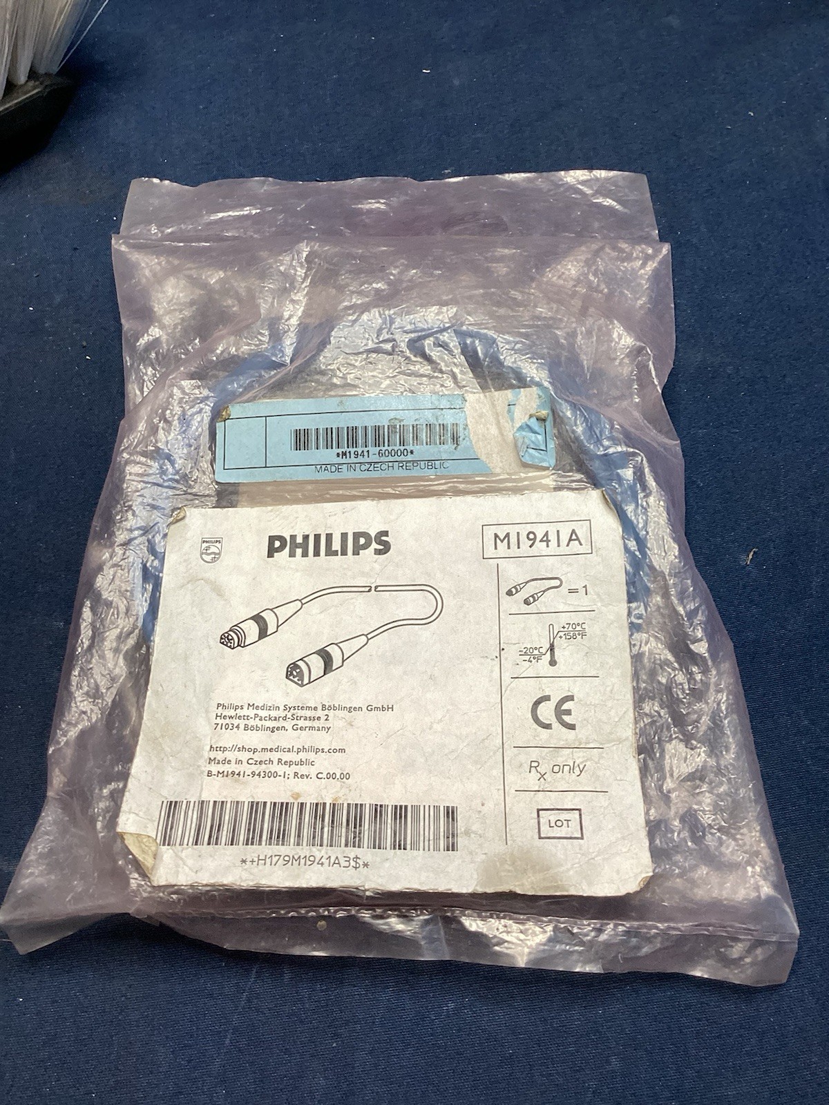 Philips M1941A SpO2 Extension Cable