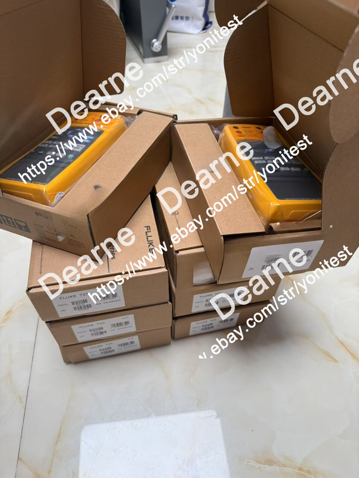 1 PC Fluke 725 Multifunction Process Calibrator/UPS or DHL/stock/New