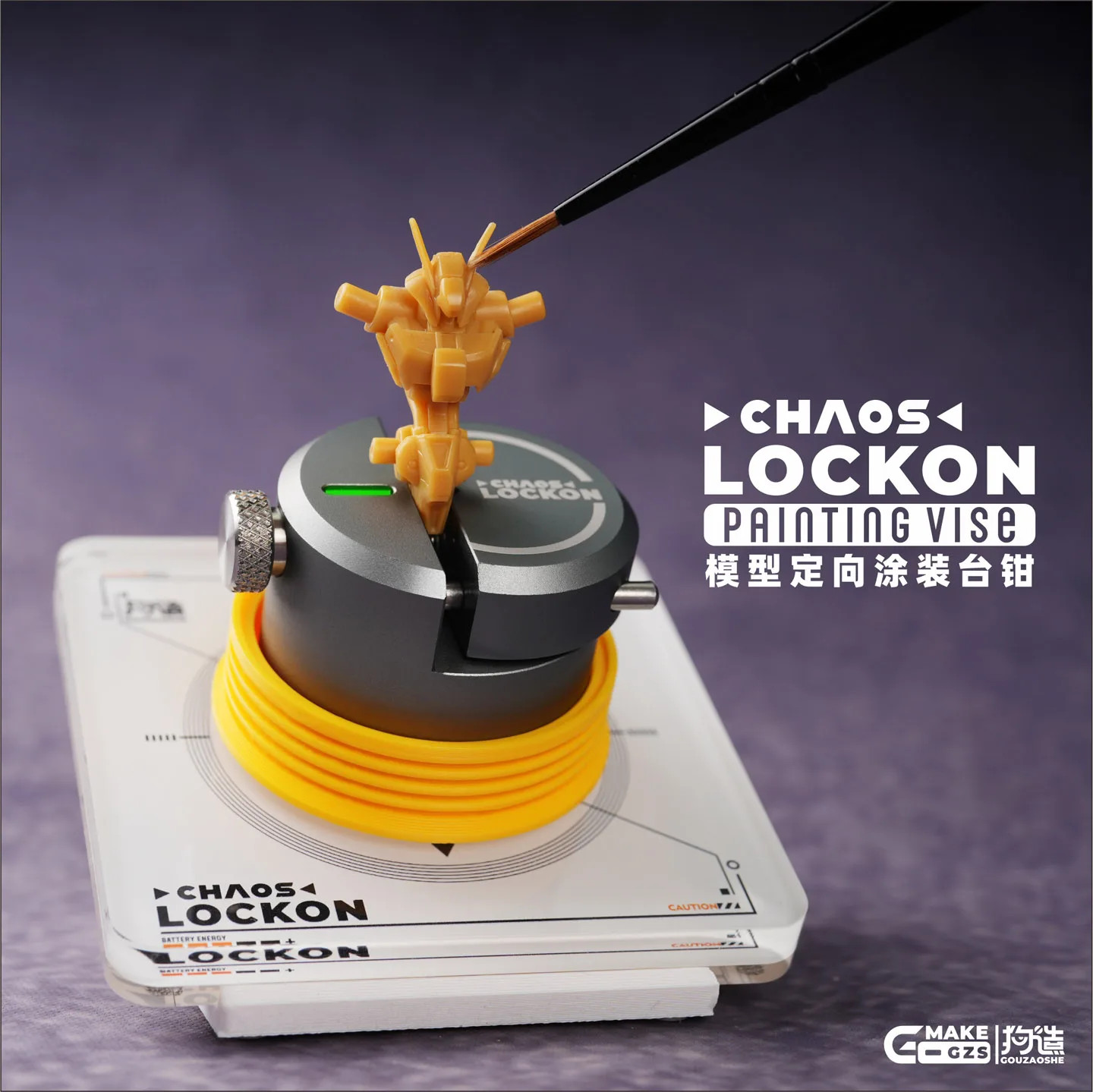 CHAOS Rotatable Painting Vise with 30° 60° Fixed Angle Magnetic Directional Base